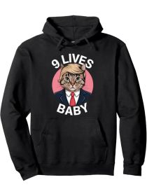 Men's Printed Hoodie (Option: L)
